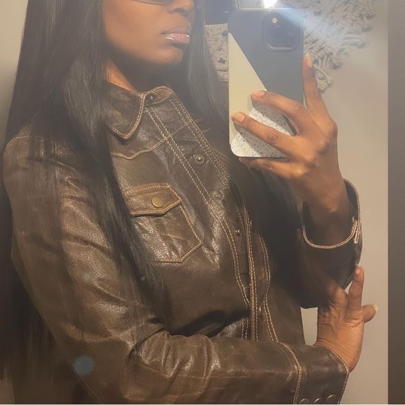 Genuine Leather Jacket - Picture 6 of 6